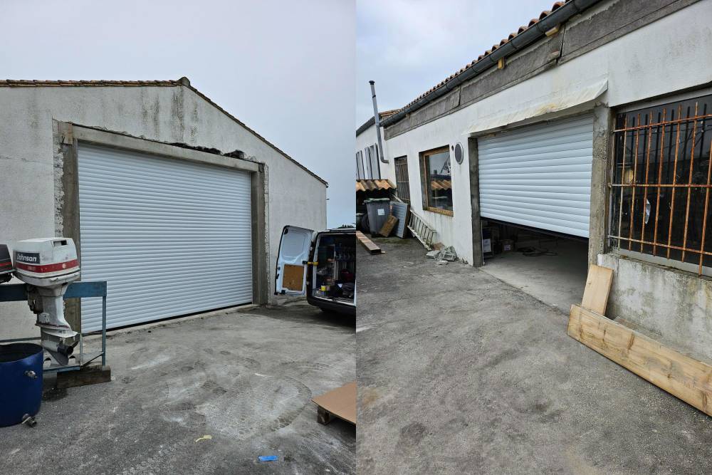 Installation de porte de garage